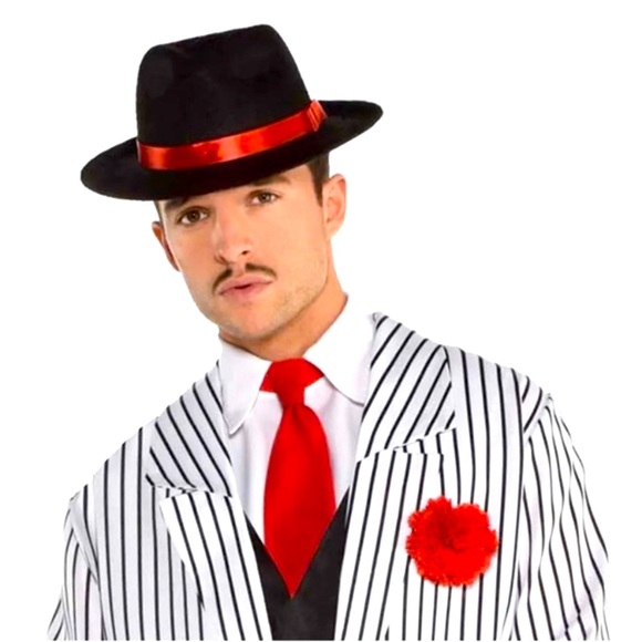 GANGSTER "BIG GANGSTA" 5PC ADULT COSTUME SIZE STANDARD 🌟NWT🌟 - Picture 2 of 13